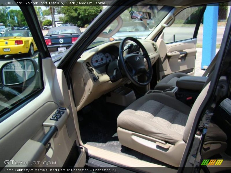Black / Medium Pebble 2003 Ford Explorer Sport Trac XLS