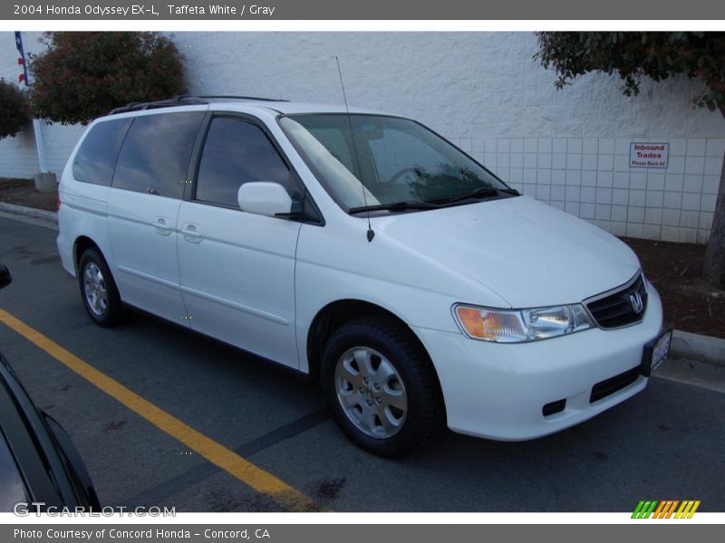 Taffeta White / Gray 2004 Honda Odyssey EX-L