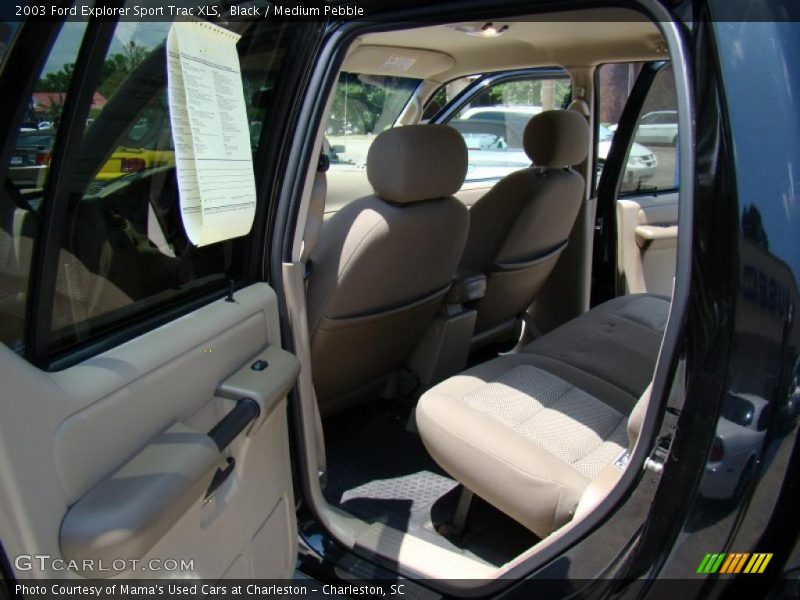 Black / Medium Pebble 2003 Ford Explorer Sport Trac XLS