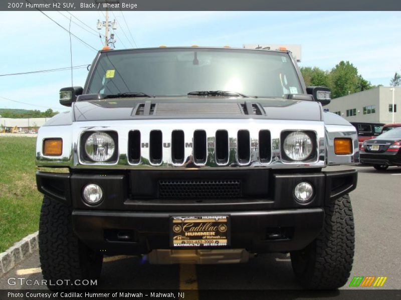 Black / Wheat Beige 2007 Hummer H2 SUV