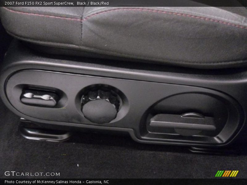 Black / Black/Red 2007 Ford F150 FX2 Sport SuperCrew