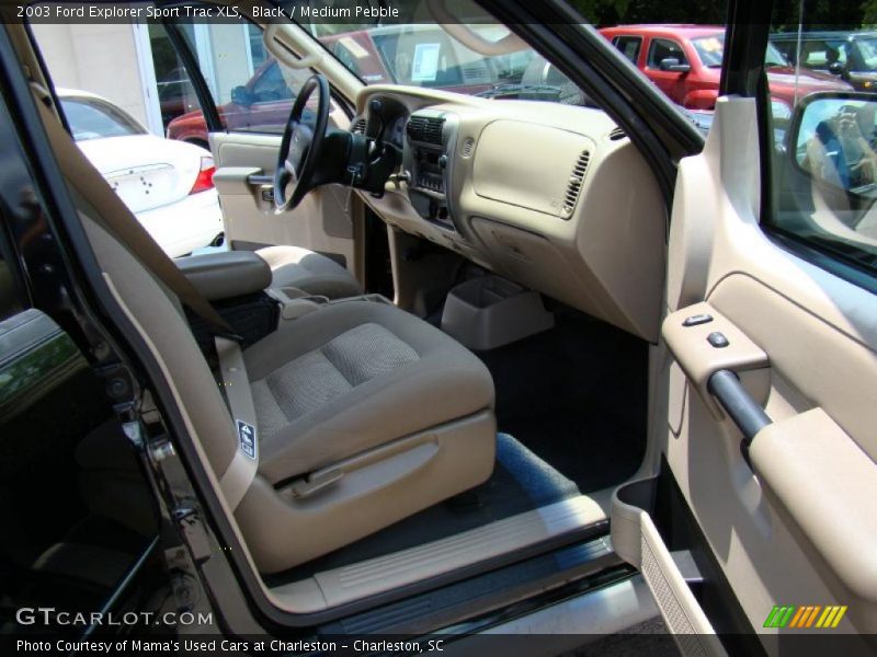 Black / Medium Pebble 2003 Ford Explorer Sport Trac XLS
