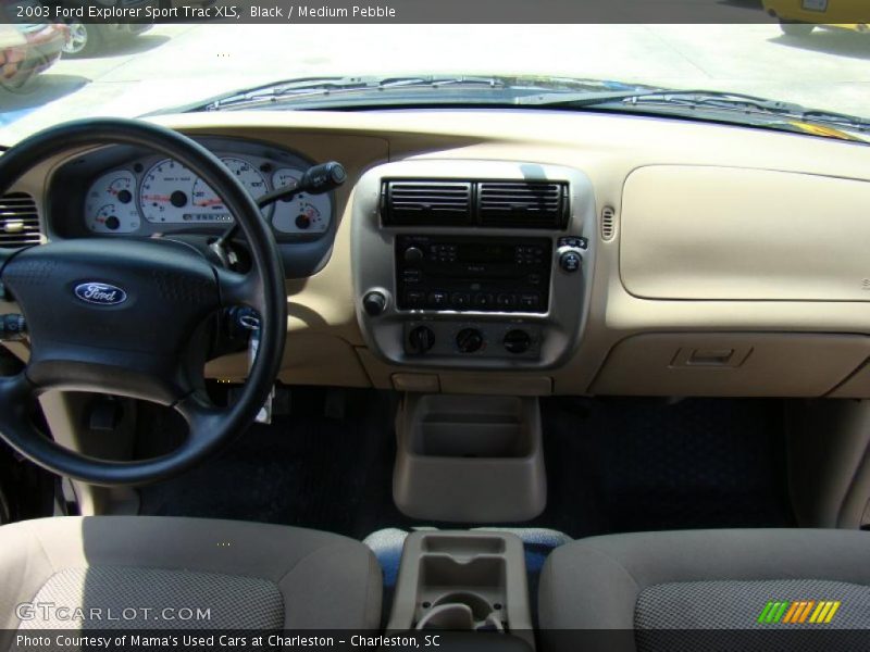 Black / Medium Pebble 2003 Ford Explorer Sport Trac XLS
