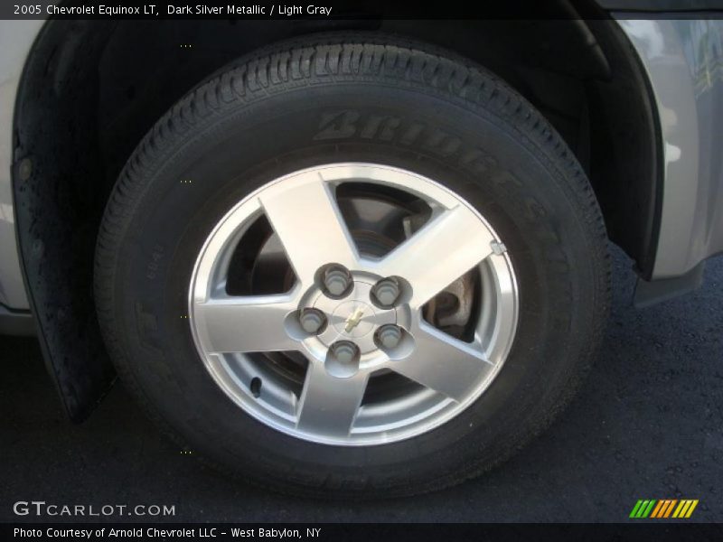 Dark Silver Metallic / Light Gray 2005 Chevrolet Equinox LT