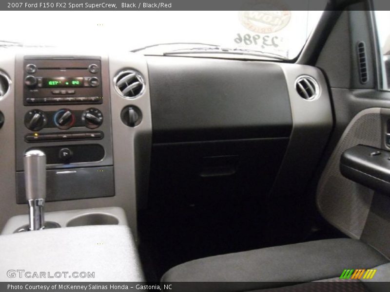 Black / Black/Red 2007 Ford F150 FX2 Sport SuperCrew