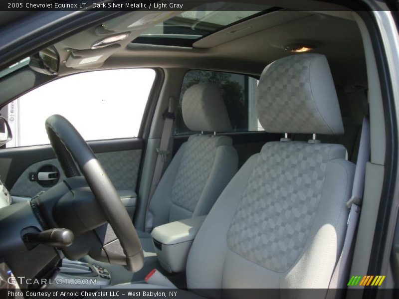 Dark Silver Metallic / Light Gray 2005 Chevrolet Equinox LT