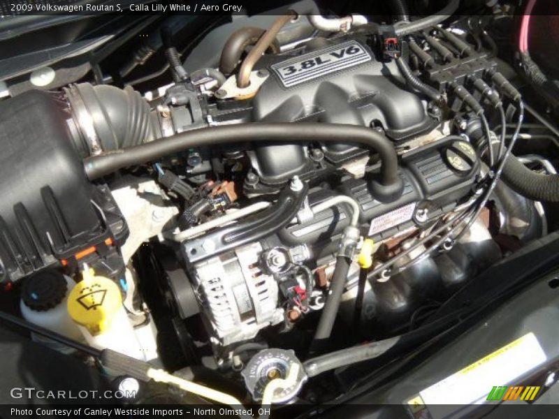 Calla Lilly White / Aero Grey 2009 Volkswagen Routan S
