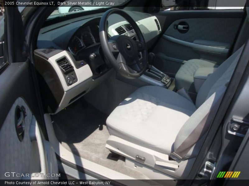 Dark Silver Metallic / Light Gray 2005 Chevrolet Equinox LT