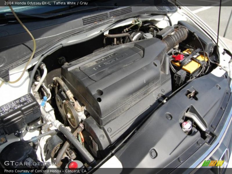 Taffeta White / Gray 2004 Honda Odyssey EX-L