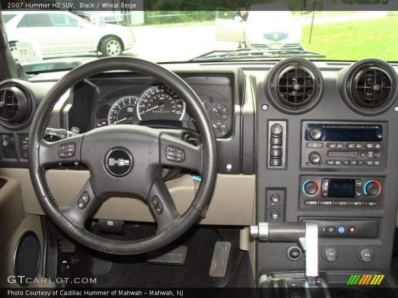 Black / Wheat Beige 2007 Hummer H2 SUV