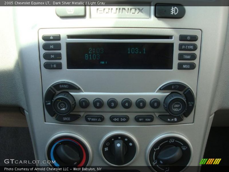Dark Silver Metallic / Light Gray 2005 Chevrolet Equinox LT