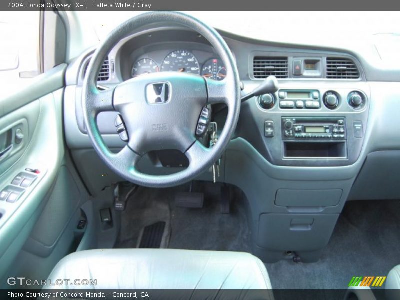 Taffeta White / Gray 2004 Honda Odyssey EX-L