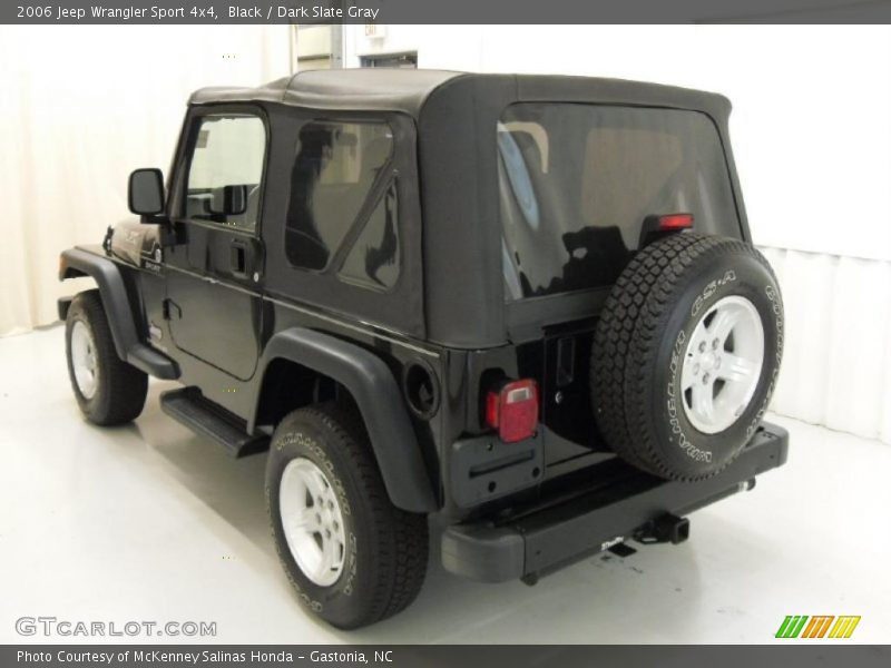 Black / Dark Slate Gray 2006 Jeep Wrangler Sport 4x4