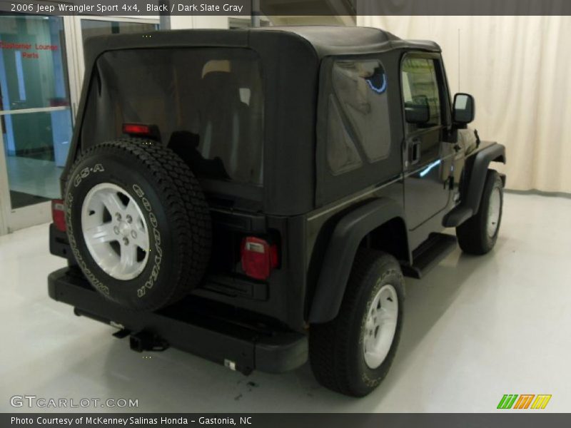 Black / Dark Slate Gray 2006 Jeep Wrangler Sport 4x4
