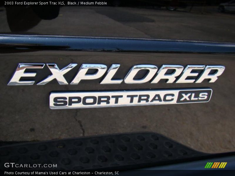 Black / Medium Pebble 2003 Ford Explorer Sport Trac XLS
