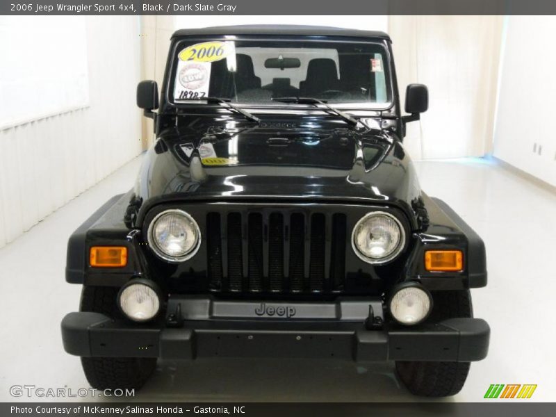 Black / Dark Slate Gray 2006 Jeep Wrangler Sport 4x4