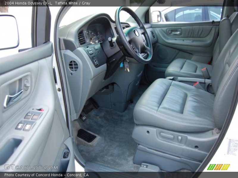Taffeta White / Gray 2004 Honda Odyssey EX-L