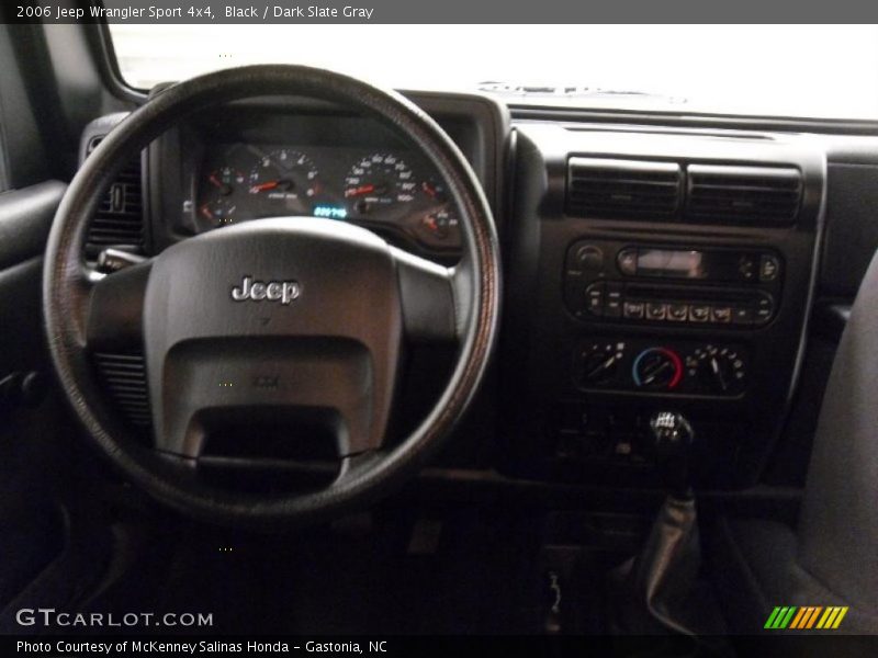 Black / Dark Slate Gray 2006 Jeep Wrangler Sport 4x4