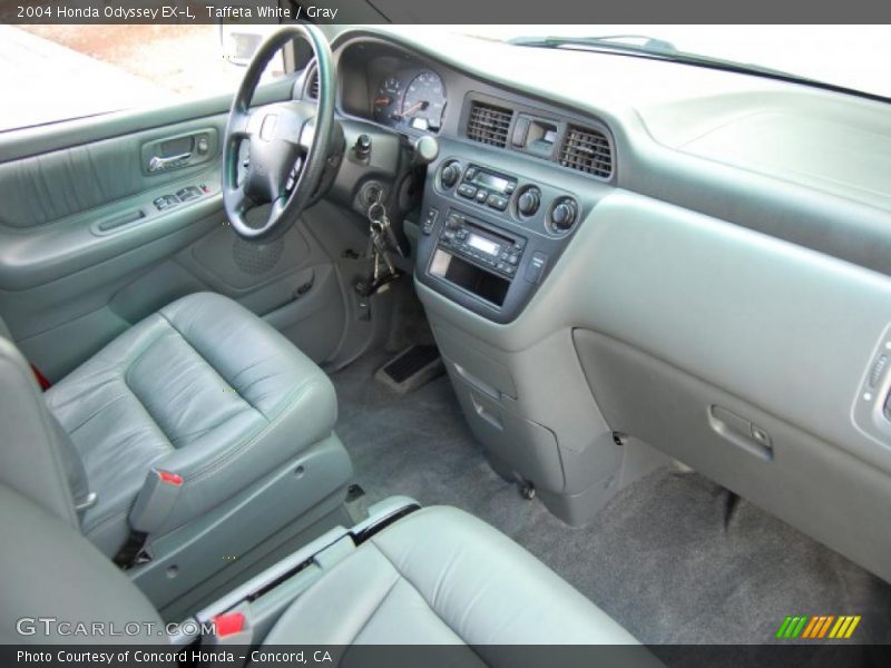 Taffeta White / Gray 2004 Honda Odyssey EX-L