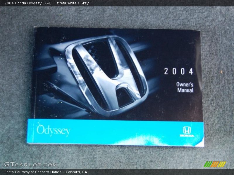Taffeta White / Gray 2004 Honda Odyssey EX-L