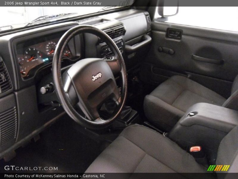 Black / Dark Slate Gray 2006 Jeep Wrangler Sport 4x4