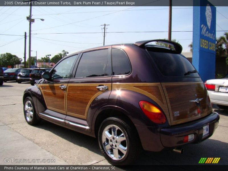 Dark Plum Pearl / Taupe/Pearl Beige 2005 Chrysler PT Cruiser Limited Turbo