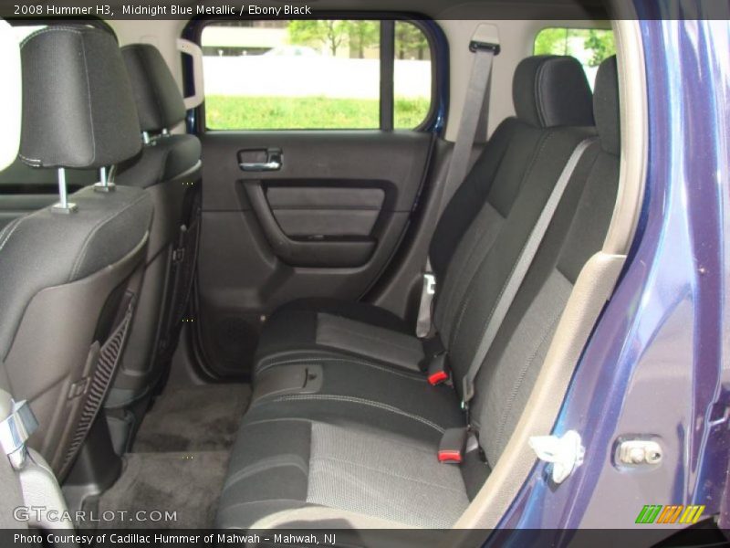 Midnight Blue Metallic / Ebony Black 2008 Hummer H3