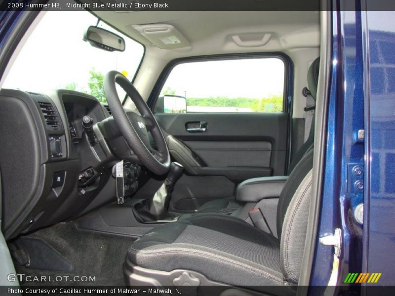 Midnight Blue Metallic / Ebony Black 2008 Hummer H3
