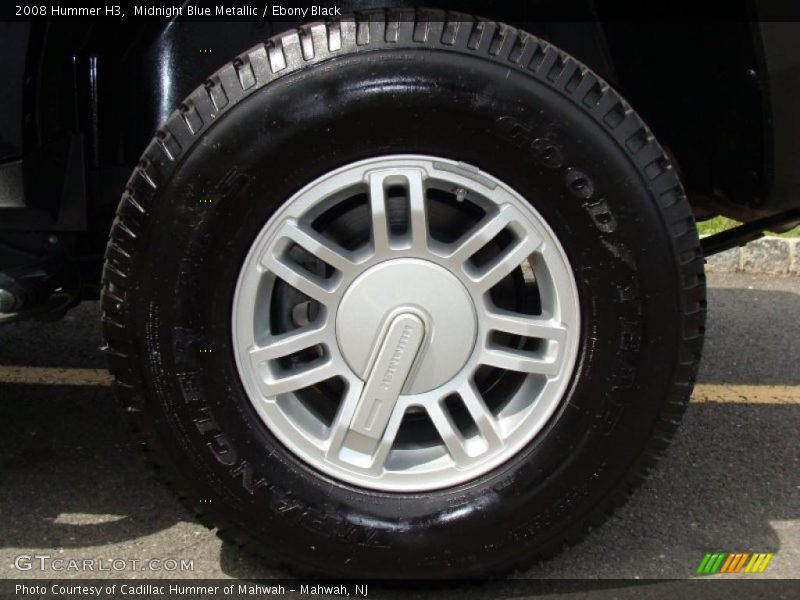 Midnight Blue Metallic / Ebony Black 2008 Hummer H3