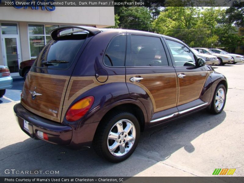 Dark Plum Pearl / Taupe/Pearl Beige 2005 Chrysler PT Cruiser Limited Turbo