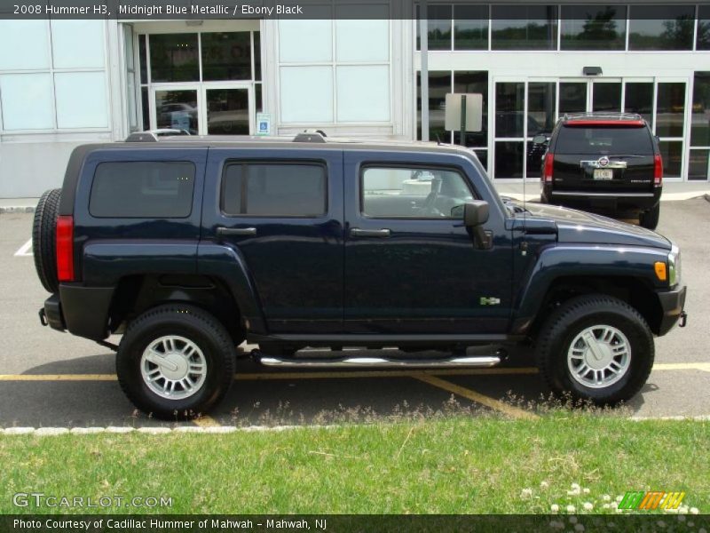 Midnight Blue Metallic / Ebony Black 2008 Hummer H3