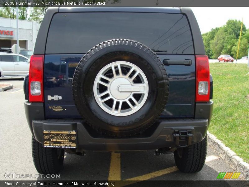 Midnight Blue Metallic / Ebony Black 2008 Hummer H3