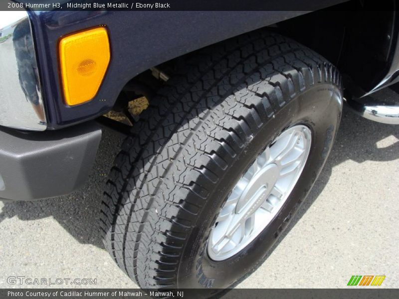 Midnight Blue Metallic / Ebony Black 2008 Hummer H3