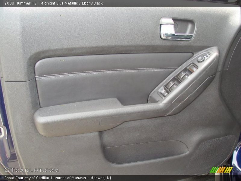 Midnight Blue Metallic / Ebony Black 2008 Hummer H3
