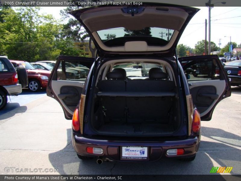 Dark Plum Pearl / Taupe/Pearl Beige 2005 Chrysler PT Cruiser Limited Turbo