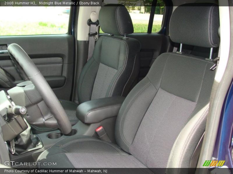 Midnight Blue Metallic / Ebony Black 2008 Hummer H3