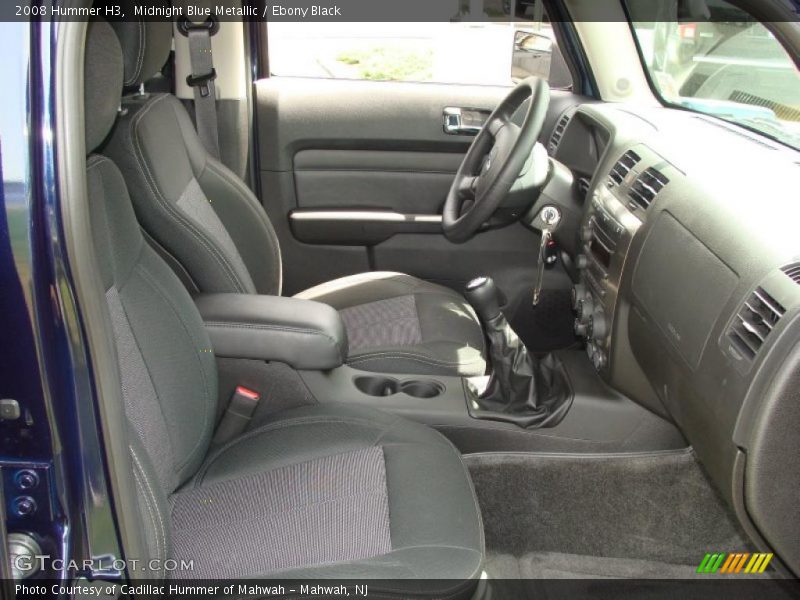 Midnight Blue Metallic / Ebony Black 2008 Hummer H3
