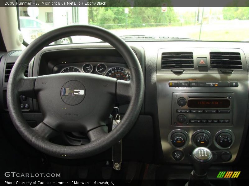 Midnight Blue Metallic / Ebony Black 2008 Hummer H3