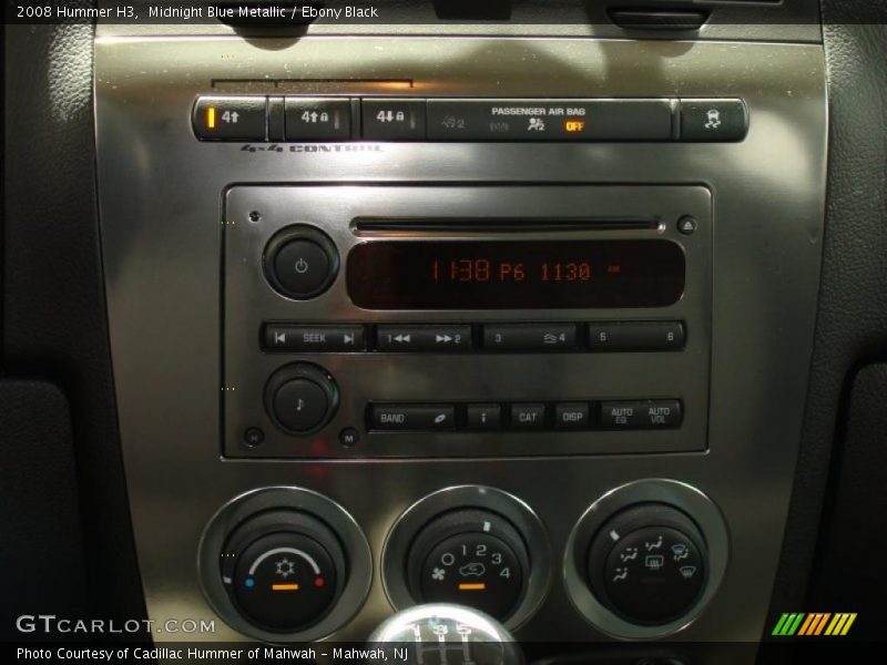 Midnight Blue Metallic / Ebony Black 2008 Hummer H3
