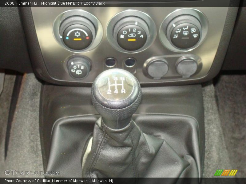 Midnight Blue Metallic / Ebony Black 2008 Hummer H3