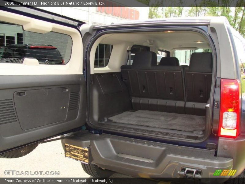 Midnight Blue Metallic / Ebony Black 2008 Hummer H3
