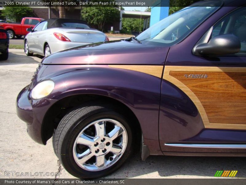 Dark Plum Pearl / Taupe/Pearl Beige 2005 Chrysler PT Cruiser Limited Turbo