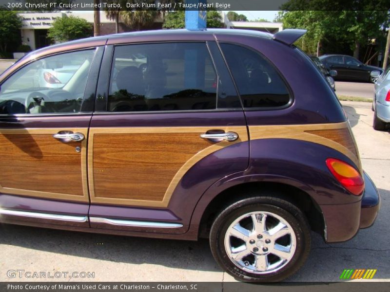 Dark Plum Pearl / Taupe/Pearl Beige 2005 Chrysler PT Cruiser Limited Turbo