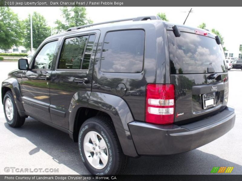 Dark Charcoal Pearl / Pastel Pebble Beige 2010 Jeep Liberty Sport