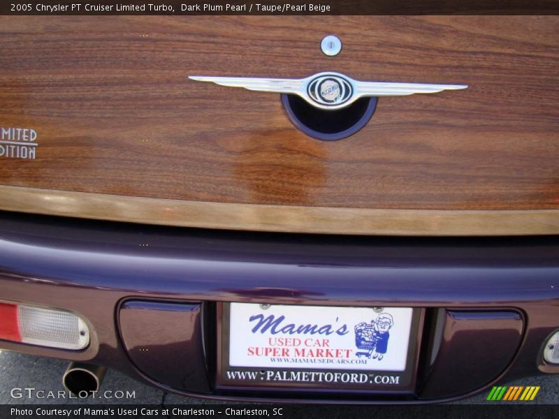 Dark Plum Pearl / Taupe/Pearl Beige 2005 Chrysler PT Cruiser Limited Turbo