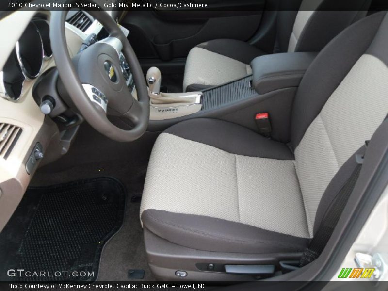 Gold Mist Metallic / Cocoa/Cashmere 2010 Chevrolet Malibu LS Sedan