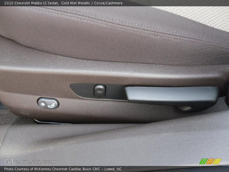 Gold Mist Metallic / Cocoa/Cashmere 2010 Chevrolet Malibu LS Sedan