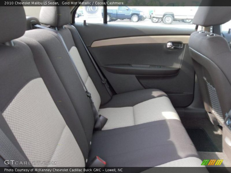 Gold Mist Metallic / Cocoa/Cashmere 2010 Chevrolet Malibu LS Sedan