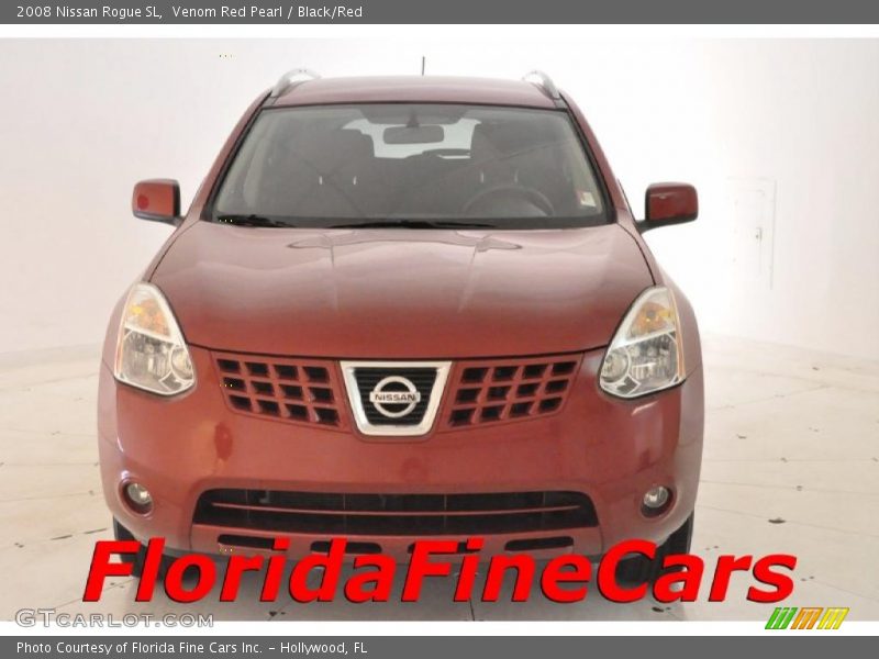 Venom Red Pearl / Black/Red 2008 Nissan Rogue SL