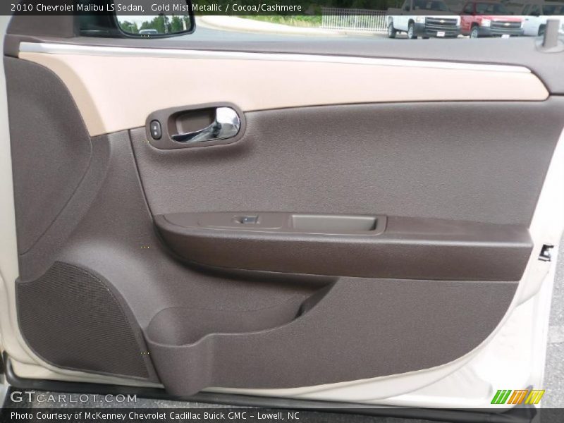 Gold Mist Metallic / Cocoa/Cashmere 2010 Chevrolet Malibu LS Sedan